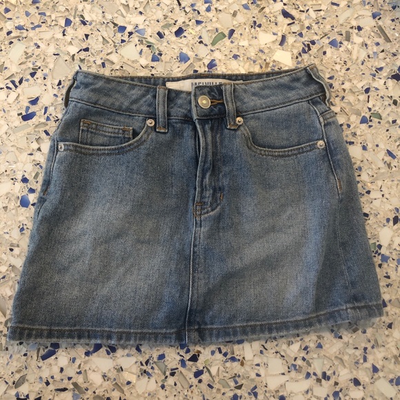 Jean mini skirt - Picture 1 of 1